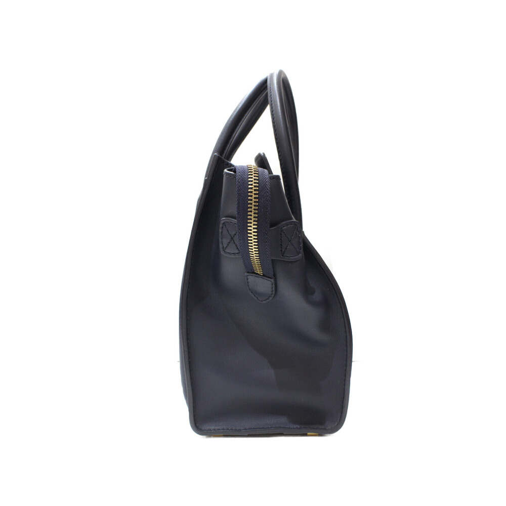 Celine classic Luggage Blue Bag Navy Shopper Leather Handbag